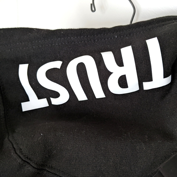 Men's Black and Red Love Hoodie - Picture 6 of 9